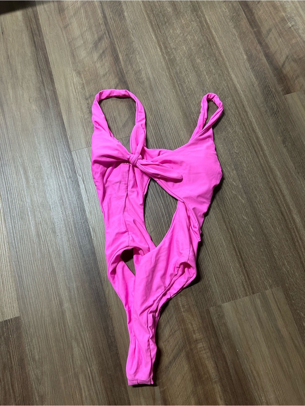 Hot Pink One-Piece bathing suit